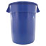 Rubbermaid® Commercial Brute Recycling Container, Round, 32 gal, Blue Thumbnail 6