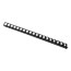 Fellowes® Plastic Comb Bindings, 3/8" Diameter, 55 Sheet Capacity, Black, 100 Combs/Pack Thumbnail 1