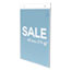 deflecto® Wall Mount Sign Holder, Portrait, 8 1/2"W x 11"H, Clear Thumbnail 2