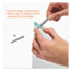 deflecto® Beveled Edge Sign Holder, 8.5" x 11", Clear w/Green Edge Thumbnail 11
