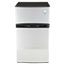 Avanti Counter-Height 3.1 Cu. Ft Two-Door Refrigerator/Freezer, Black/Stainless Steel Thumbnail 3