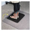 ES Robbins Sit or Stand Mat for Carpet or Hard Floors, 36 x 53 with Lip, Clear/Black Thumbnail 1