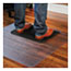 ES Robbins Sit or Stand Mat for Carpet or Hard Floors, 36 x 53 with Lip, Clear/Black Thumbnail 3
