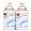 Rubbermaid® Commercial Microburst 9000 Air Freshener Refill, Linen Fresh, 5.3oz, Aerosol, 4/Carton Thumbnail 1