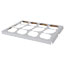 SCT® Cupcake Holder Inserts, Paperboard, White/Kraft, 9 7/8 x 13 7/8 x 7/8, 200/Ctn Thumbnail 1