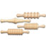 Creativity Street Wood Rolling Pin Set for Clay, Four Different Patterns Thumbnail 1