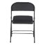 Alera Steel Folding Chair with Two-Brace Support, Graphite Seat/Graphite Back, Graphite Base, 4/Carton Thumbnail 6