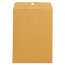 W.B. Mason Co. Kraft Clasp Envelope, Center Seam, 32lb, 9 x 12, Brown Kraft, 100/Box Thumbnail 2