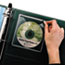 C-Line® Self-Adhesive CD Holder, 5 1/3 x 5 2/3, 10/PK Thumbnail 3
