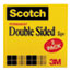 Scotch™ 665 Double-Sided Tape, 1/2" x 900", 1" Core, Clear, 2/Pack Thumbnail 2