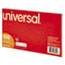 Universal Unruled Index Cards, 5 x 8, White, 100/Pack Thumbnail 3
