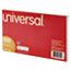 Universal Index Cards, Ruled, 5 in x 8 in, White, 100 Cards/Pack Thumbnail 3