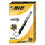 BIC Velocity Easy Glide Ballpoint Pen Value Pack, Retractable, Medium 1 mm, Black Ink, Black Barrel, 36/Pack Thumbnail 1