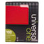 Universal Deluxe Colored Top Tab File Folders, 1/3-Cut Tabs: Assorted, Letter Size, Red/Light Red, 100/Box Thumbnail 4