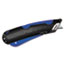 COSCO Box Cutter Knife w/Shielded Blade, Black/Blue Thumbnail 2
