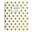 Cambridge Gold Dots Hardcover Notebook, 11" x 8 7/8", 80 Sheets Thumbnail 1