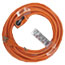 Innovera® Indoor Extension Cord, Locking Plug, 25ft, Orange Thumbnail 1