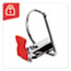 Cardinal® XtraLife ClearVue Non-Stick Locking Slant-D Binder, 6" Cap, 11 x 8 1/2, Black Thumbnail 4