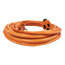 Innovera® Indoor Extension Cord, Locking Plug, 25ft, Orange Thumbnail 2