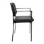 Alera Alera Sorrento Series Ultra-Cushioned Stacking Guest Chair, Supports Up to 275 lb, Black, 2/Carton Thumbnail 2