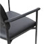 Alera Alera Sorrento Series Ultra-Cushioned Stacking Guest Chair, Supports Up to 275 lb, Black, 2/Carton Thumbnail 5
