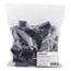 Universal Binder Clips in Zip-Seal Bag, Medium, Black/Silver, 36/Pack Thumbnail 2