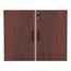 Alera Alera Valencia Series Cabinet Door Kit For All Bookcases, 15.63w x 0.75d x 25.25h, Medium Cherry Thumbnail 2