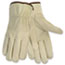 Memphis™ Economy Leather Driver Gloves, Medium, Beige, Pair Thumbnail 1