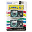 Casio® Tape Cassettes for KL Label Makers, 9mm x 26ft, Black on Clear, 2/Pack Thumbnail 1