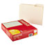 Universal Top Tab File Folders, 1/3-Cut Tabs: Assorted, Letter Size, 0.75" Expansion, Manila, 100/Box Thumbnail 2