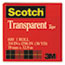 Scotch™ Transparent Tape, 3/4" x 1296", 1" Core, Clear Thumbnail 2