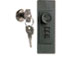 Durable Brushed Aluminum Combo Lock 72-Key Cabinet, 11-3/4" W x 11" H x 4-5/8" D Thumbnail 2