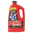 Drano® Max Gel Clog Remover, Bleach Scent, 80 oz Bottle, 6/Carton Thumbnail 1