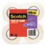 Scotch™ Tear-By-Hand Packaging Tape, 1.88" x 50yds, 1 1/2" Core, Clear, 4/PK Thumbnail 1