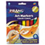 Prang® Classic Art Markers, Conical Tip, 8 Assorted Colors, 8/Set Thumbnail 2