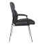 Alera Bonded Leather Guest Chair, 26.57" x 23.03" x 36.02", Black Thumbnail 3