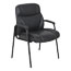 Alera Bonded Leather Guest Chair, 26.57" x 23.03" x 36.02", Black Thumbnail 1