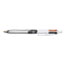 BIC 4-Color 3 + 1 Multi-Color Ballpoint Pen/Pencil, Retractable, 1 mm Pen/0.7 mm Pencil, Black/Blue/Red Ink, Gray/White Barrel Thumbnail 2