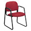 HON® Solutions Seating 4000 Series Sled Base Guest Chair, Marsala Thumbnail 1