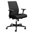 HON Ignition 2.0 Ilira-Stretch Low-Back Mesh Task Chair, Black Fabric Upholstery Thumbnail 1