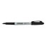 Universal Pen-Style Permanent Marker, Bullet/Fine, Black, 60/PK Thumbnail 1