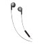 Maxell® B-13 Bass Earbuds with Microphone, Black, 52" Cord Thumbnail 2