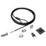 Kensington® Desktop and Peripherals Locking Kit 2.0, 8ft Carbon Steel Cable Thumbnail 1