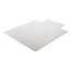 Alera® Occasional Use Studded Chair Mat for Flat Pile Carpet, 36 x 48, Lipped, Clear Thumbnail 7