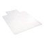 Alera All Day Use Non-Studded Chair Mat for Hard Floors, 45 x 53, Wide Lipped, Clear Thumbnail 6