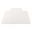 Alera All Day Use Non-Studded Chair Mat for Hard Floors, 45 x 53, Wide Lipped, Clear Thumbnail 8