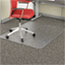 Alera® Occasional Use Studded Chair Mat for Flat Pile Carpet, 46 x 60, Rectangular, Clear Thumbnail 1