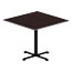 Alera Reversible Laminate Table Top, Square, 35.38w x 35.38d, Medium Cherry/Mahogany Thumbnail 3