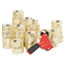 Scotch™ 3750 Commercial Grade Hot Melt Packaging Tape, 1.88" x 54.6 yds., 3.1 Mil, 3" Core, Clear, 36 Rolls/Carton Thumbnail 1