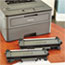 Brother HLL2370DWXL Wireless Laser Printer Thumbnail 2